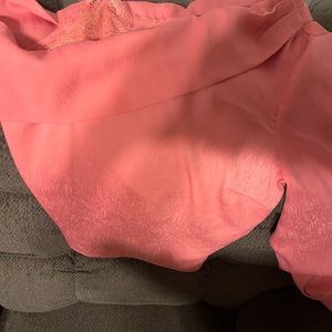 Lovers and Friends pink one shoulder